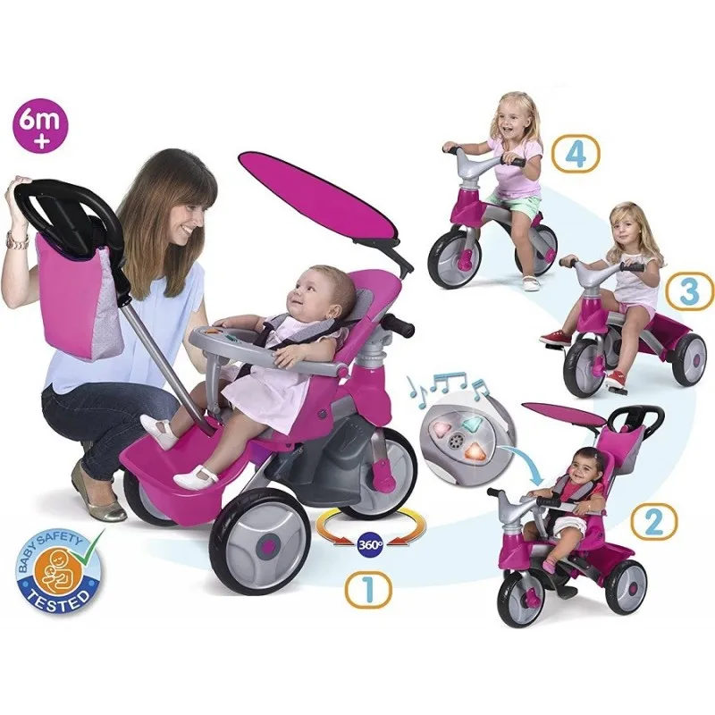 Aiguiser Interprétation laver tricycle baby trike easy evolution 4 en 1