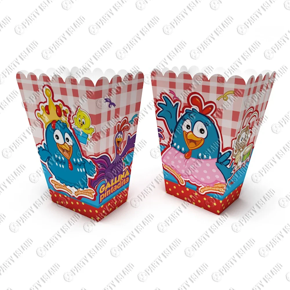 닭 농장 테마 생일 파티 장식 갈리나 핀타디타 파티 용품, 베이비 샤워 동물 생일 선물 풍선