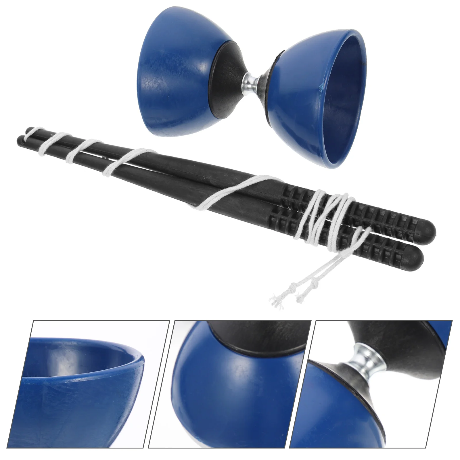 Chinese Yo-Yos Diabolo Juggling Toy with Hand Sticks (Random Color) Diabolo toy juggling set