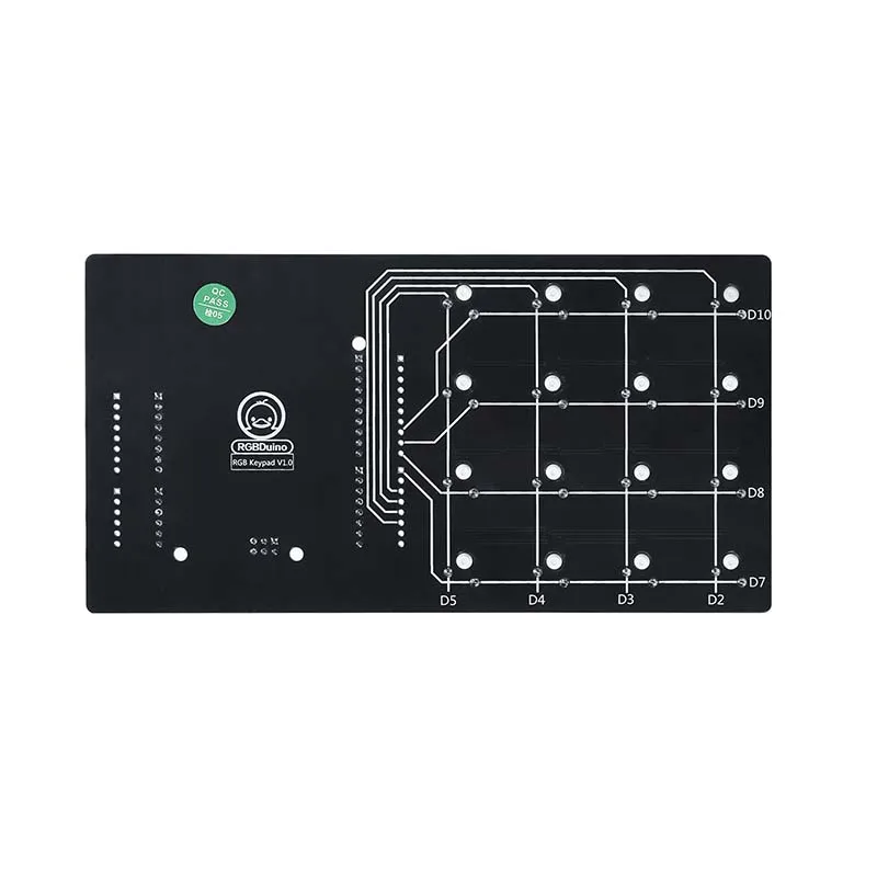 RGBDuino RGB Űе V1.0, 4x4 Űе, DC5V, RGB Ʈ , ̳    Űĸ