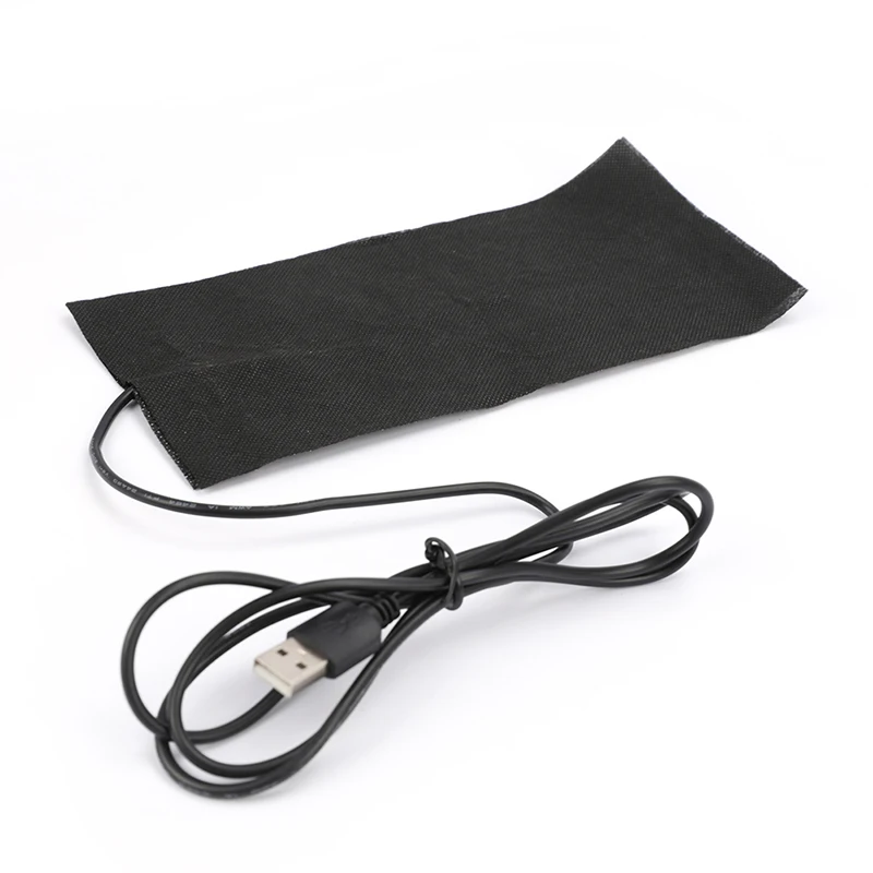 

1pc USB 5V Electric Heating Pad DIY Thermal Clothing Outdoor Heated Jacket Vest Coat 10*20cm