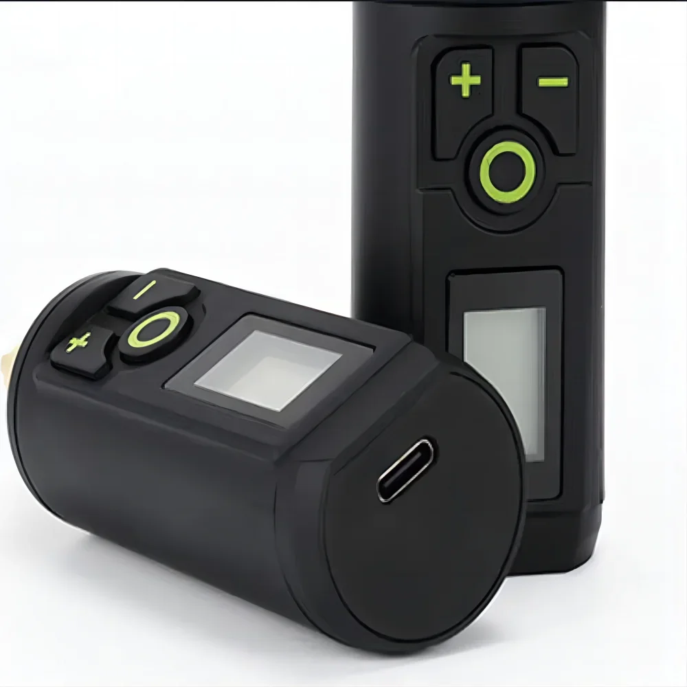 Tattoo Accessories Tattoo Power Supply Tattoo Battery Pack 1PC DC Wireless Tattoo Machine Battery Alloy Digital LCD For Beauty Salon DC
