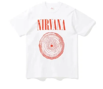 T-shirt Retro Nirvana Vestibule Subpop, T-shirt Grunge Alice In Chains Pearl Jam, Magliette Estive Streetwear per Coppie