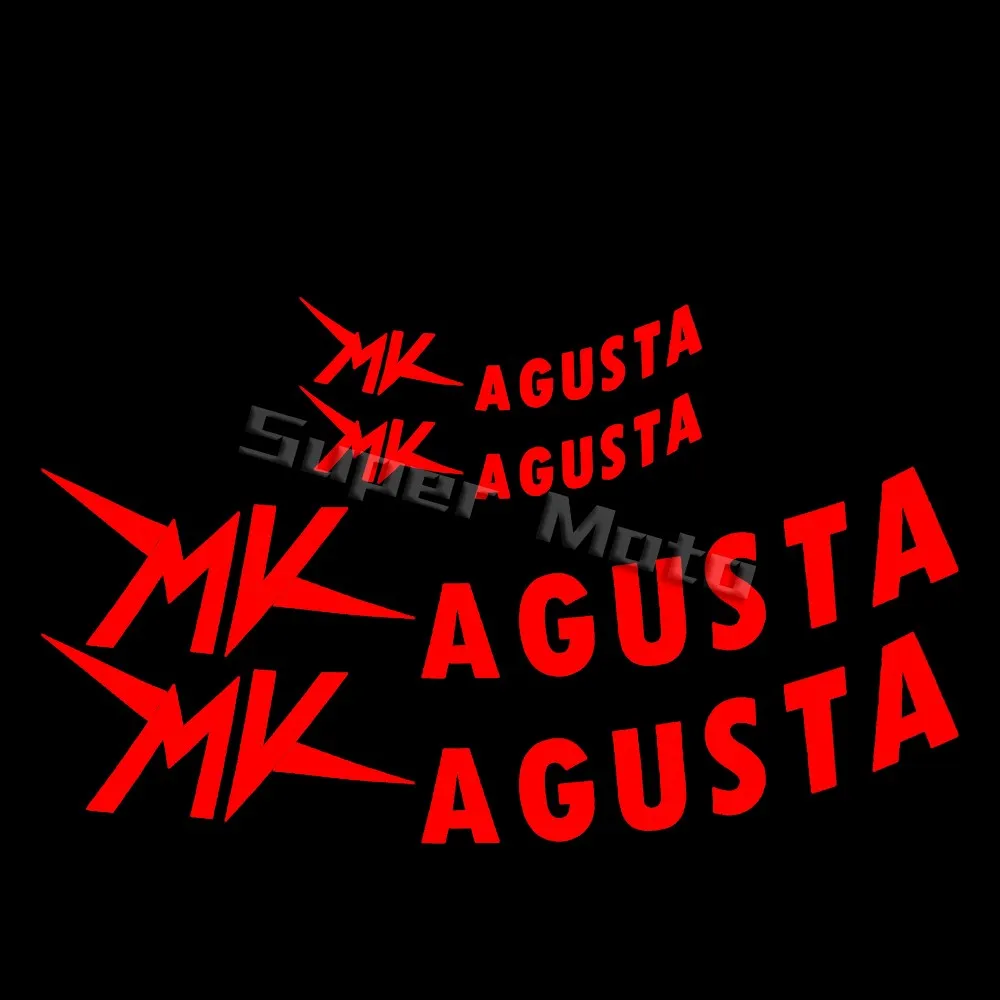 Adesivi Rifrangenti Per Cerchi MV Agusta Brutale – Kit Rosso Completo Per RR, RS, 1000, 910R, 800RR E Modelli 675/990/750/989R