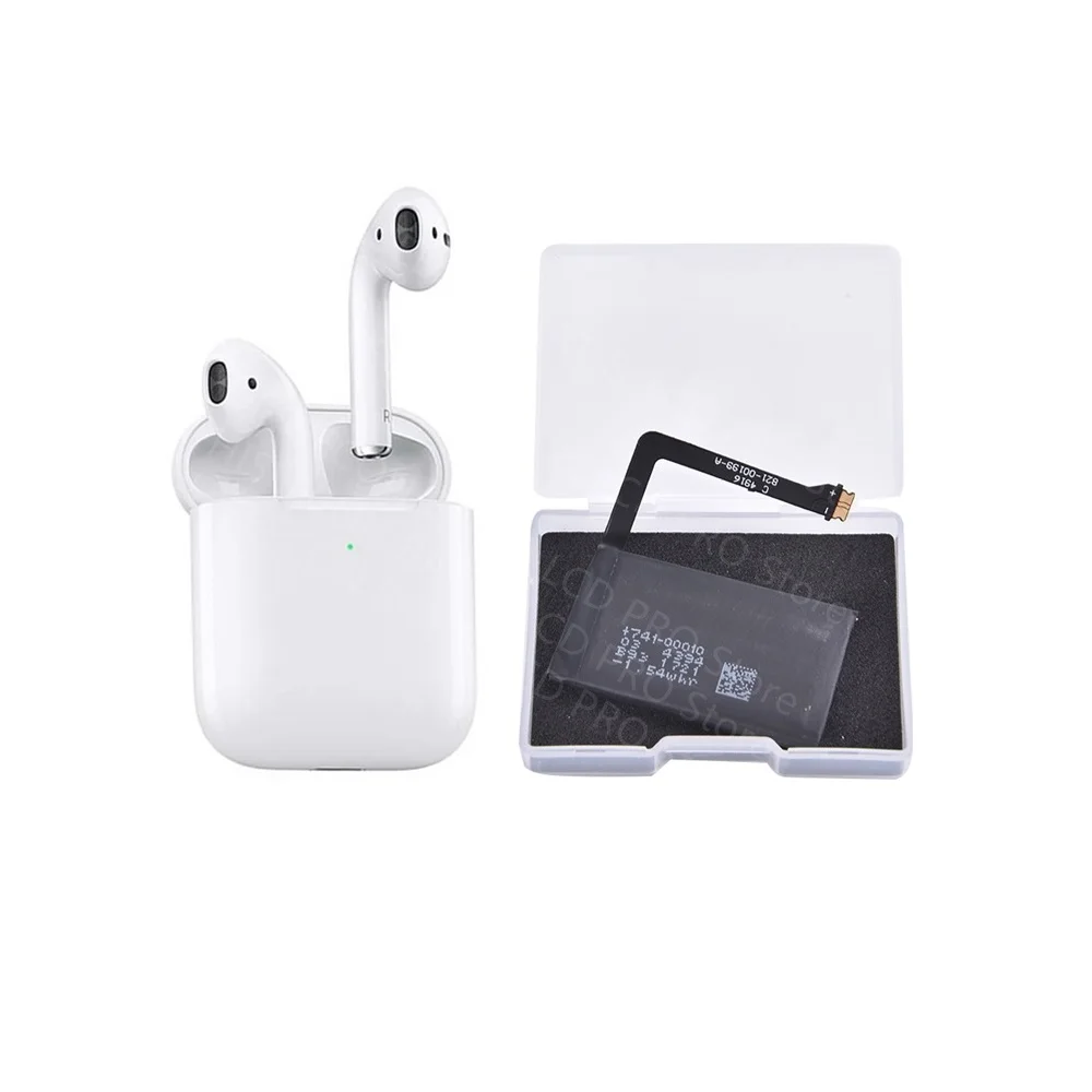 Bateria original recarregável para Airpods Pro, Peças de reposição, GOKY93mWhA1604, A1602, A1523, A1722, A2032, A2031