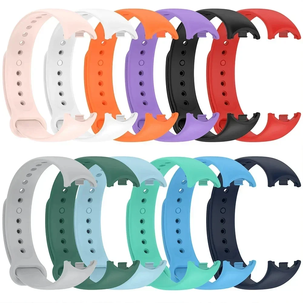 Waterproof Silicone Sport Watchbands - Universal Replacement Strap for Smart Fitness Trackers