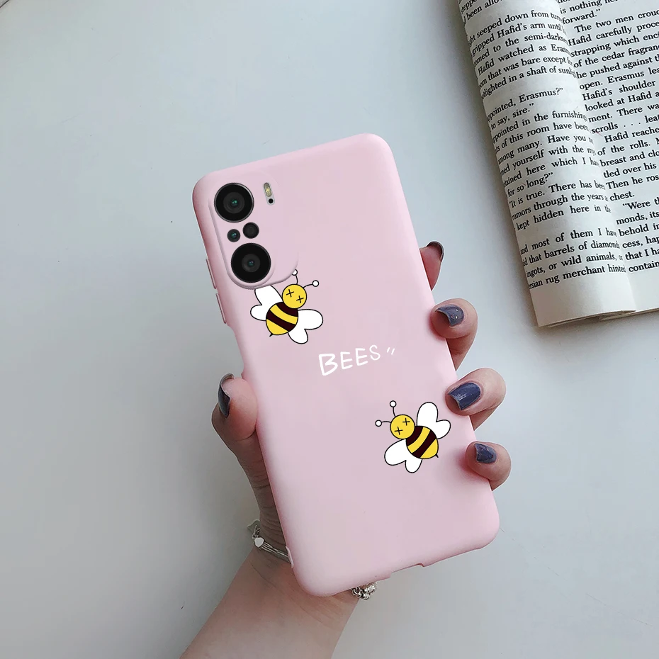 Cute Silicone TPU Phone Back Cover for Xiaomi POCO F3 (Global Version) – 6.67
