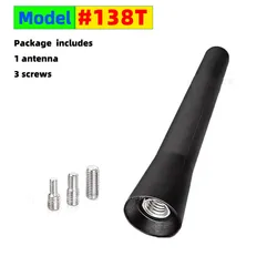 Compact Multi - Signal Booster Car Antenna for Enhanced DAB Digital TV and Radio Reception (6.5cm - 2.5in)