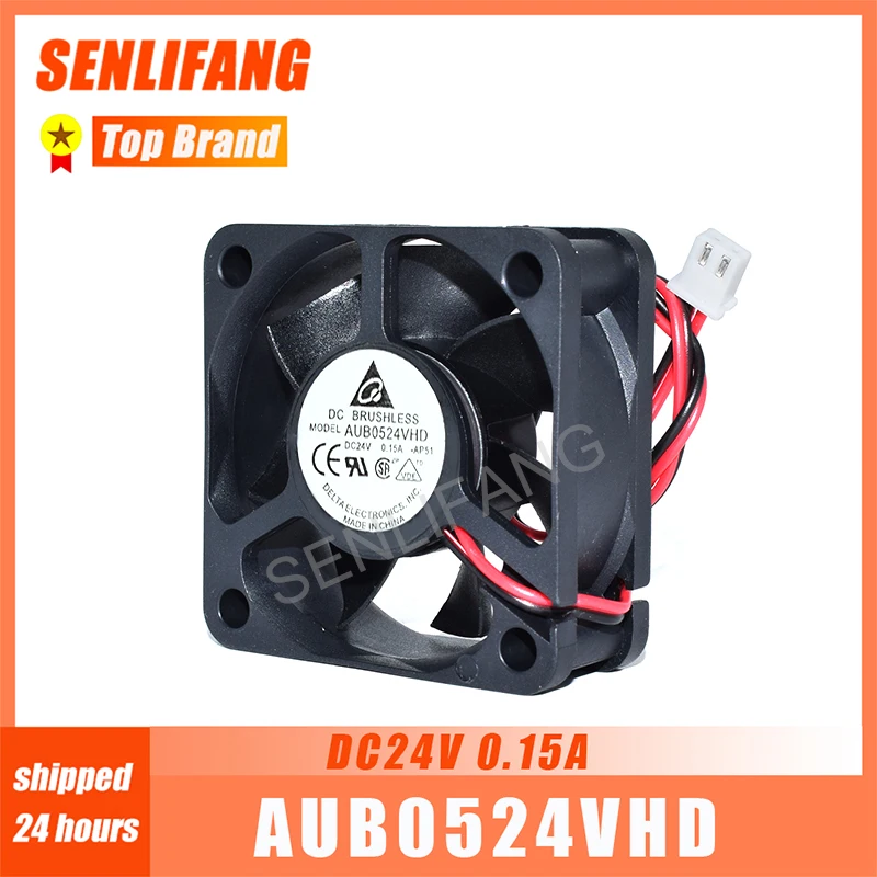 

Well Tested For Delta AUB0524VHD 5020 DC24V 0.15A 2-Wire 50*50*20mm Square Inverter Cooling Fan