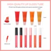 New Lip Gloss Making Kit Moisturizing Lip Gloss Base Diy Raw Material Tool Kit Shiny Glitter Lip Tints Glaze Handmade Cosmetic 6