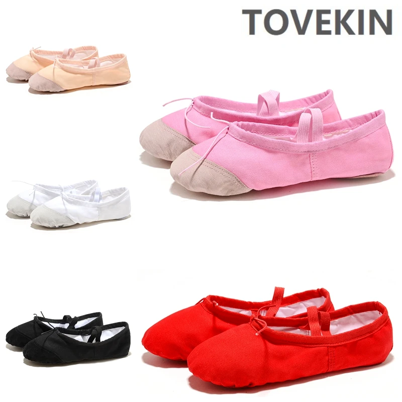 Girls Children's Pointe Shoes Dance Slippers High Quality Ballerinas Boys Children's Ballet Exercise Shoes dance shoes