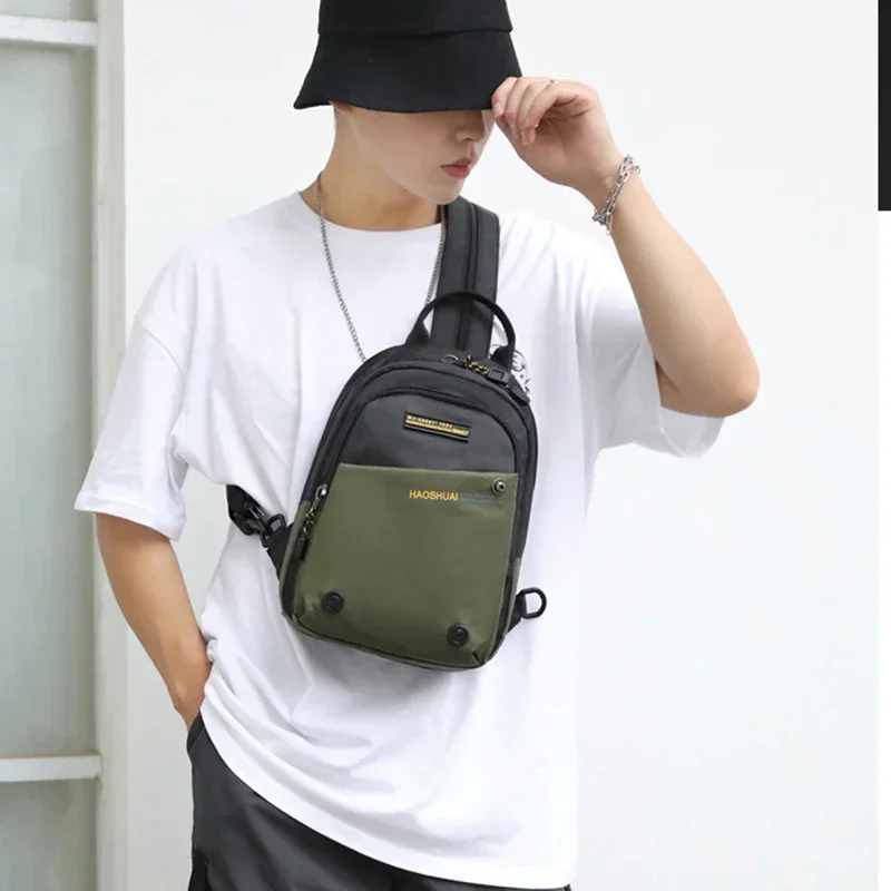 Nylon Multi Functional Casual Backpack for Men