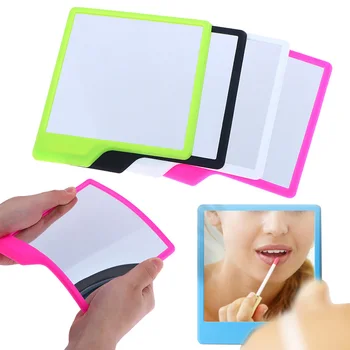 1 PC 14.5x16.5x13 ซม.แฟชั่นซิลิโคนกระจก Self Grips กระจก Shatterproof โกนหนวดแต่งหน้าฝักบัวซิลิโคน Travel Washroom 1