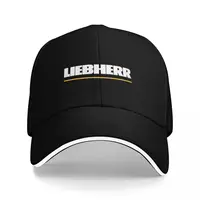 White Yellow Liebherr Letters Custom Baseball Caps Women Adult Male Beach Sun Hat Hip Hop Trucker Cap 1