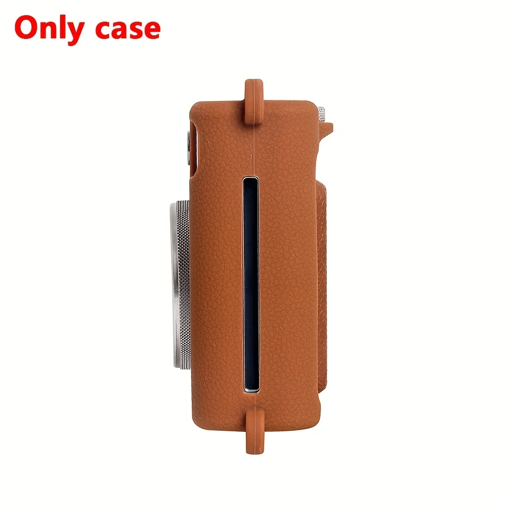 1 camera silicone protective cover, suitable for instax miniEVO camera, wear-resistant and drop-resistant (camera not included)