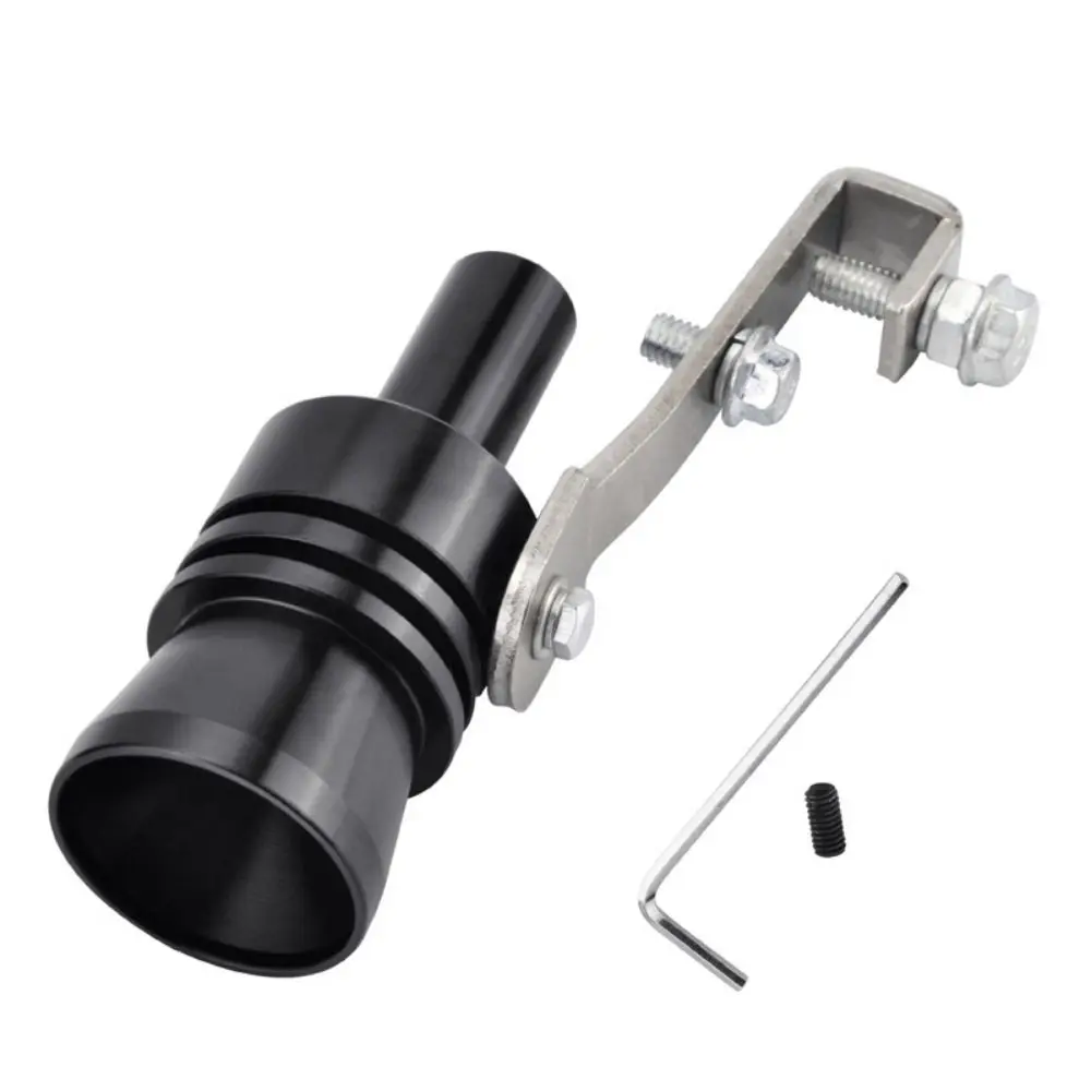 

1Pcs Auto Accessories Turbo Sound Whistle Universal Vehicle Refit Sound Simulator Exhaust Pipe S/M/L/XL Muffler Device Car