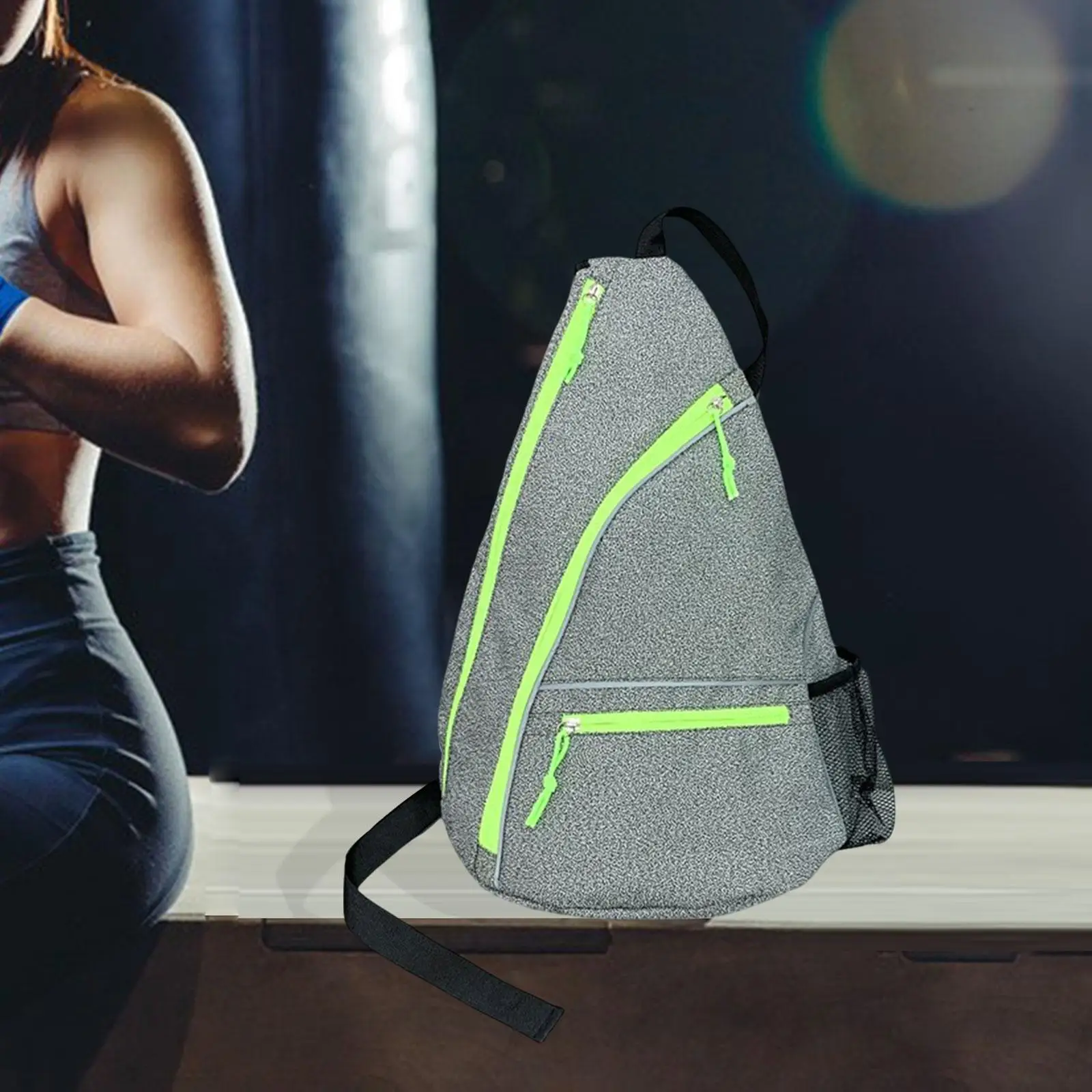 Pickleball Paddle Bag Storage Pocket Versatile Large with Shoulder Strap Carry Bag for Men and Women Beginners Travel Ladies Pickleball Paddle Bag Storage Pocket Versatile Large with Shoulder Strap Carry Bag for Men and Women Beginners Travel Ladies