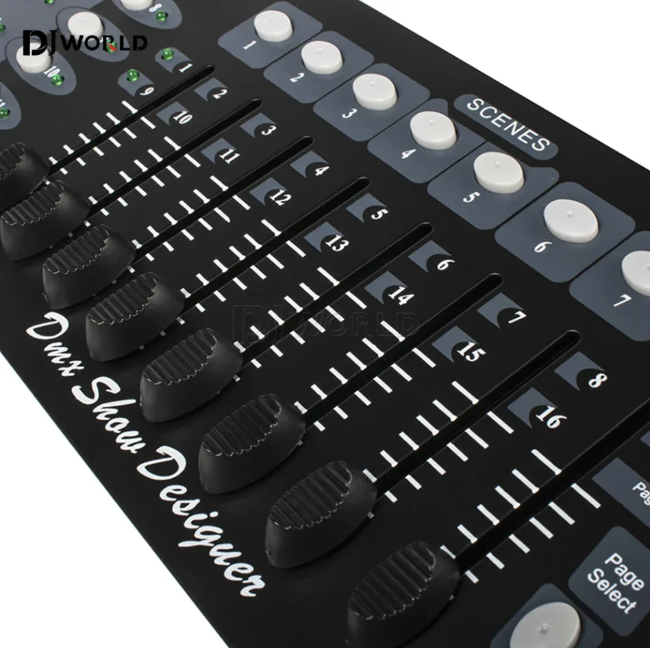 2 Stück/Set 192 dmx Controller Bühnen beleuchtung dmx512 Konsole für LED Par Moving Head Beam Wash Spotlight Bühnen effekt DJ-Ausrüstung
