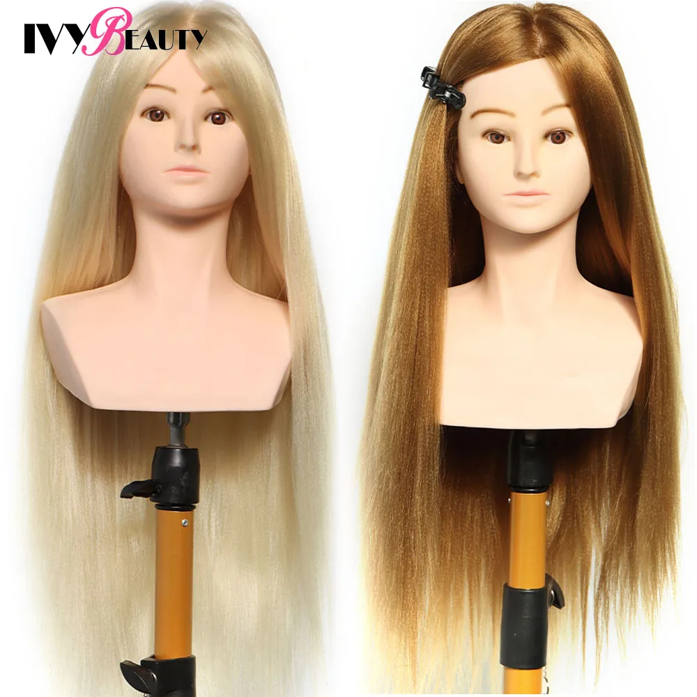 80% Real Human Hair Mannequin Head For Hair Styling Training Professional  Hairdressing Cosmetology Dolls Head For Hairstyles - AliExpress