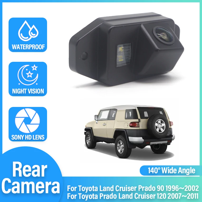 

Car Reverse Parking Camera For Toyota FJ Cruiser (GSJ15W) 2006~2017 2018 2019 Full HD CCD Nigh Vision Backup Rear View Camera