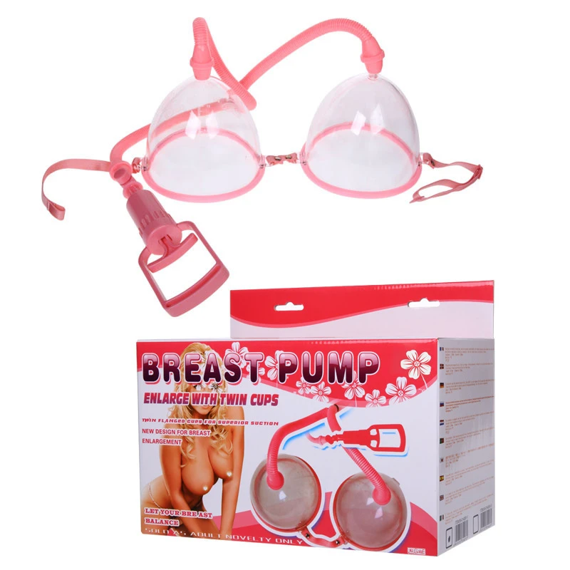 Manual Sucker Breast Pump Breast Buttocks Correction Enlarger Sex Toy For Woman Enhancement Vacuum Suction Cup Female - Breast-fed Sex image