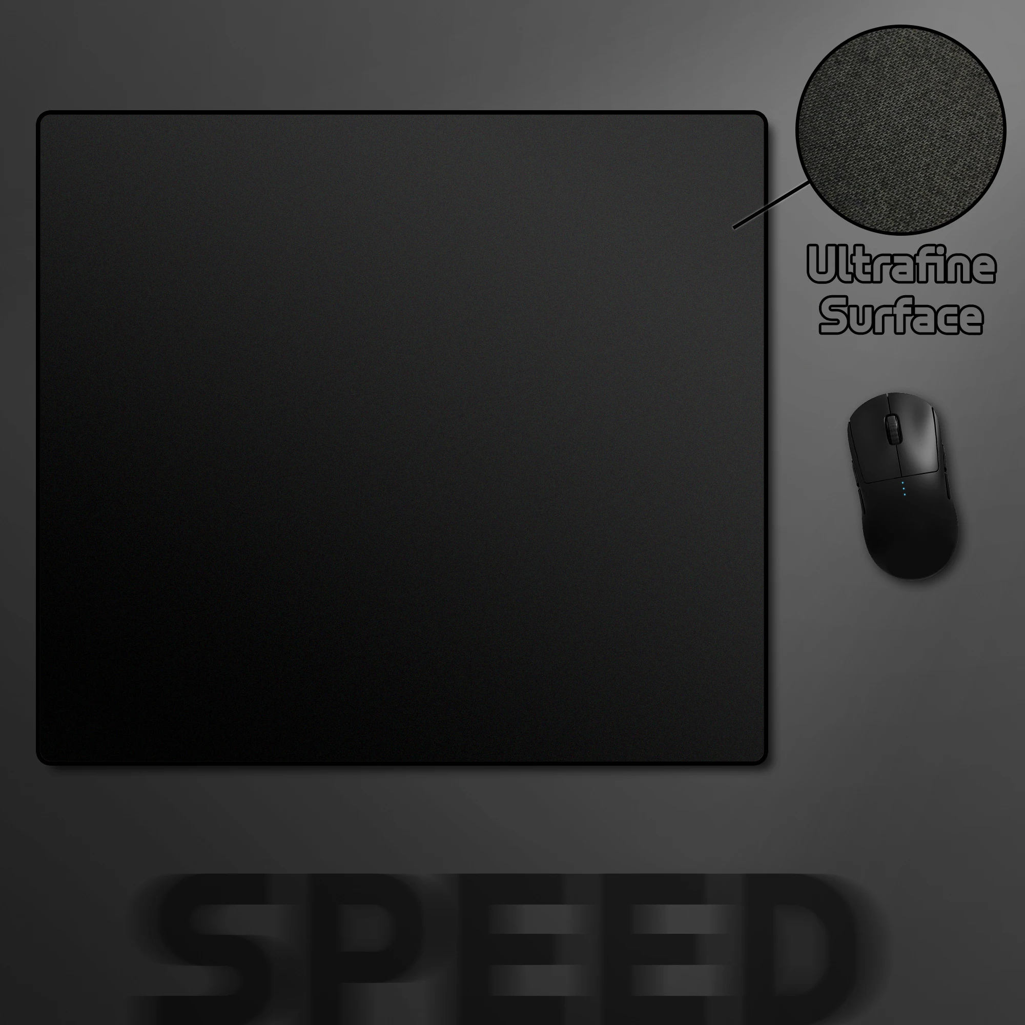 Gaming Mousepad Pure Color High Elastic Non-slip Bottom