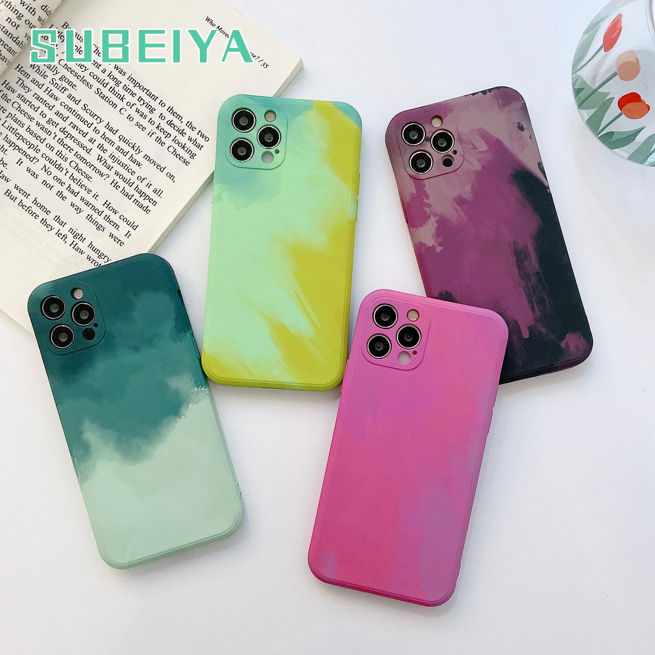 Art Retro Abstract Phone Case For Iphone 13 12 11 Pro Max Xr Xs 7 8