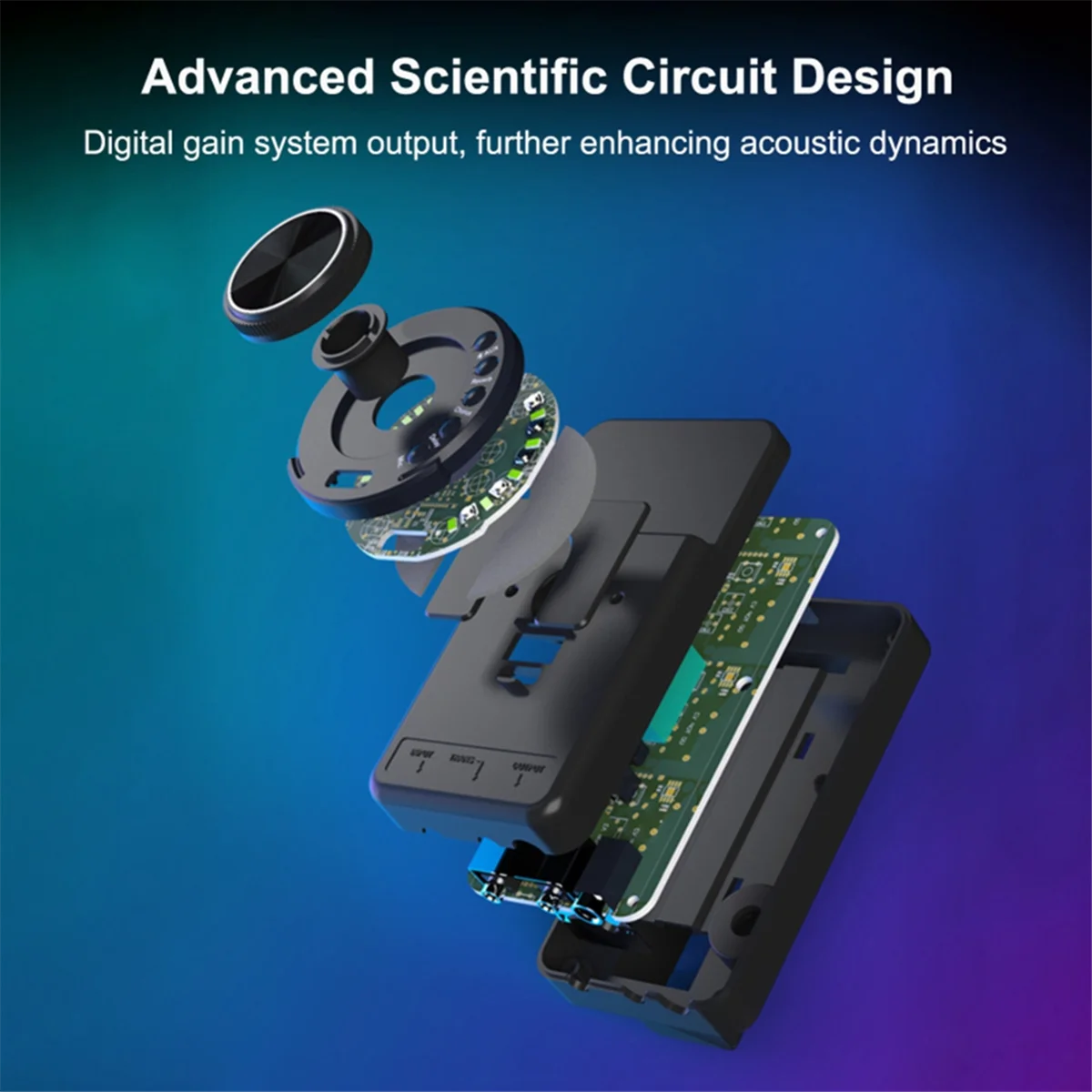 A04R-S1 Resonance Pickup Same Frequency Vibration Onboard Pre-SFT Guitar Amplifier System Reverberation Chorus Delay