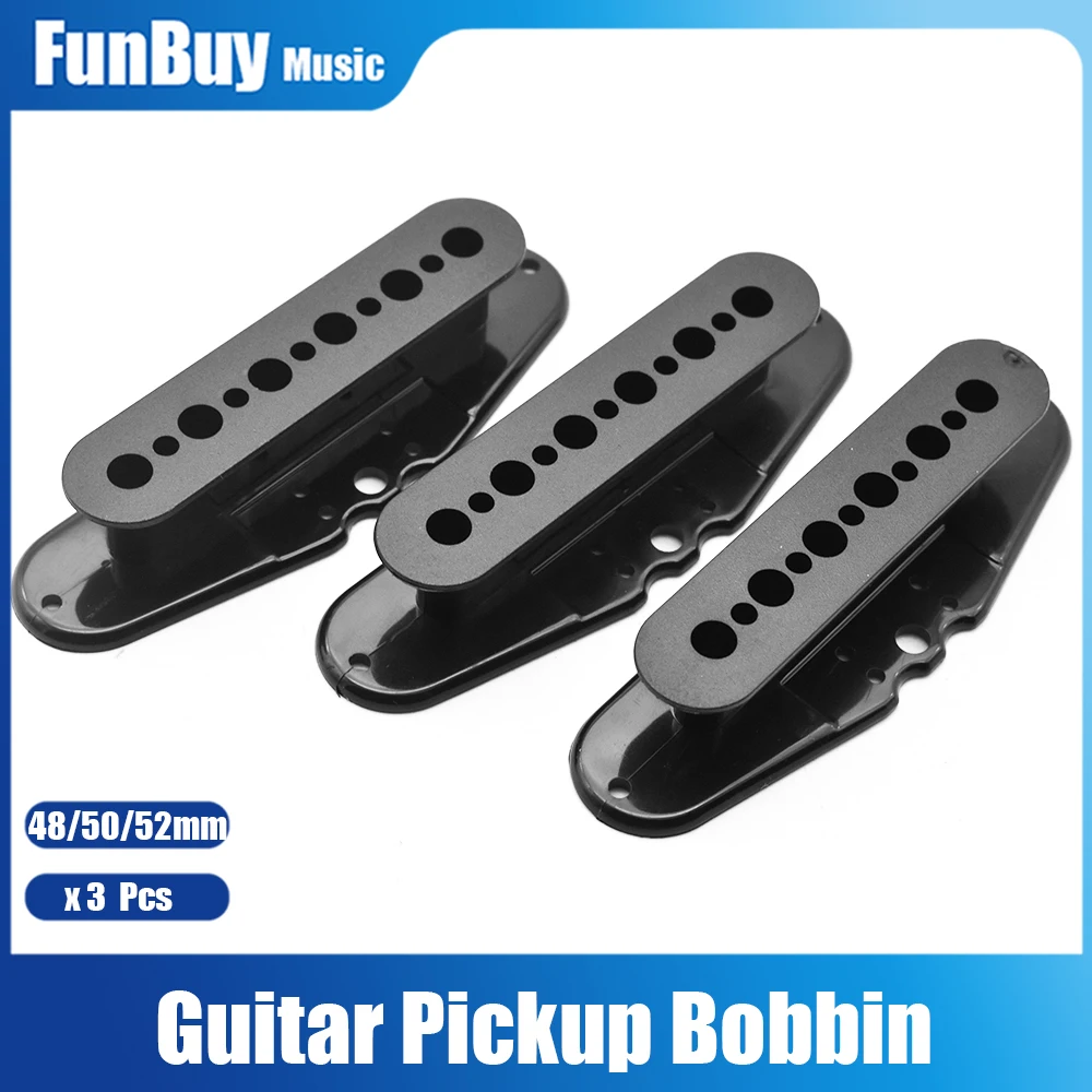 3pcs Single Coil Pickup Slug Bobbin For Electric Guitar Pickup Coil