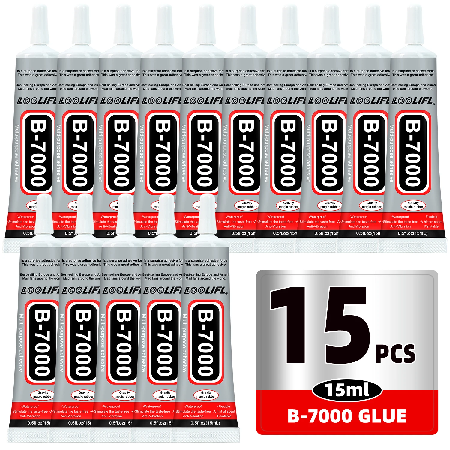 High-Strength Waterproof Transparent Repair Adhesive with Precision Applicator - Ideal for Screen, Glass, and Plastic DIY Projects