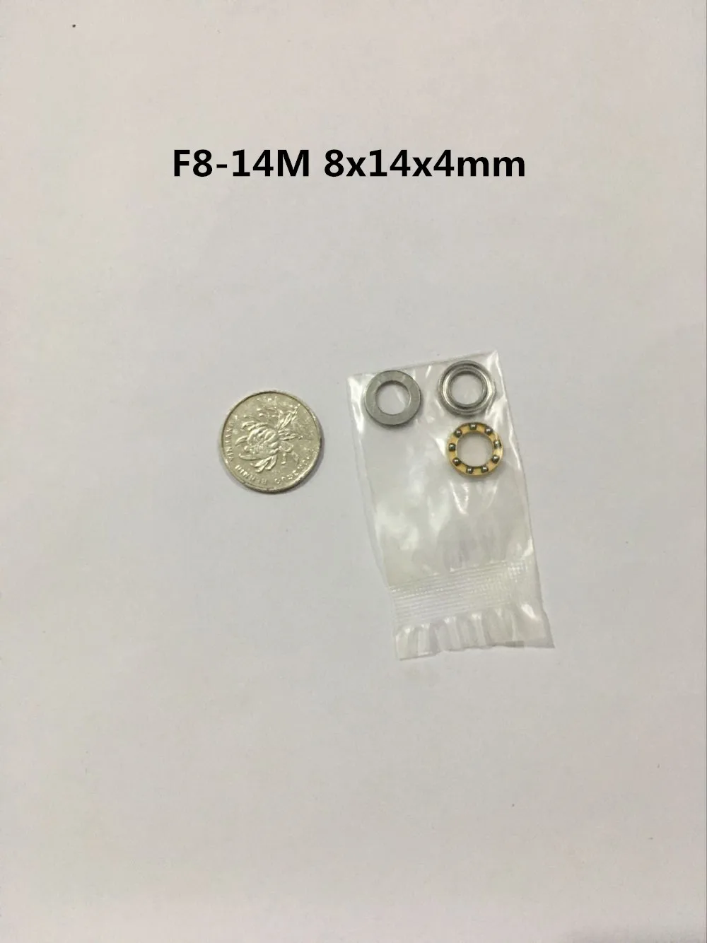 1PC F2-6M F3-8M F5-10M F5-11M F6-12M F8-14M F8-16M F10-18M F12-21M F12-23M Mini 3-in-1 Plane Axial Ball Bearing Thrust Bearing Ball Bearings