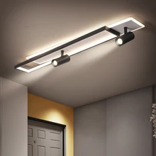 

Modern LED Ceiling Lamp with Spotlight Iron Chandeliers for the Kitchen Aisle Bar Indoor Lighting
