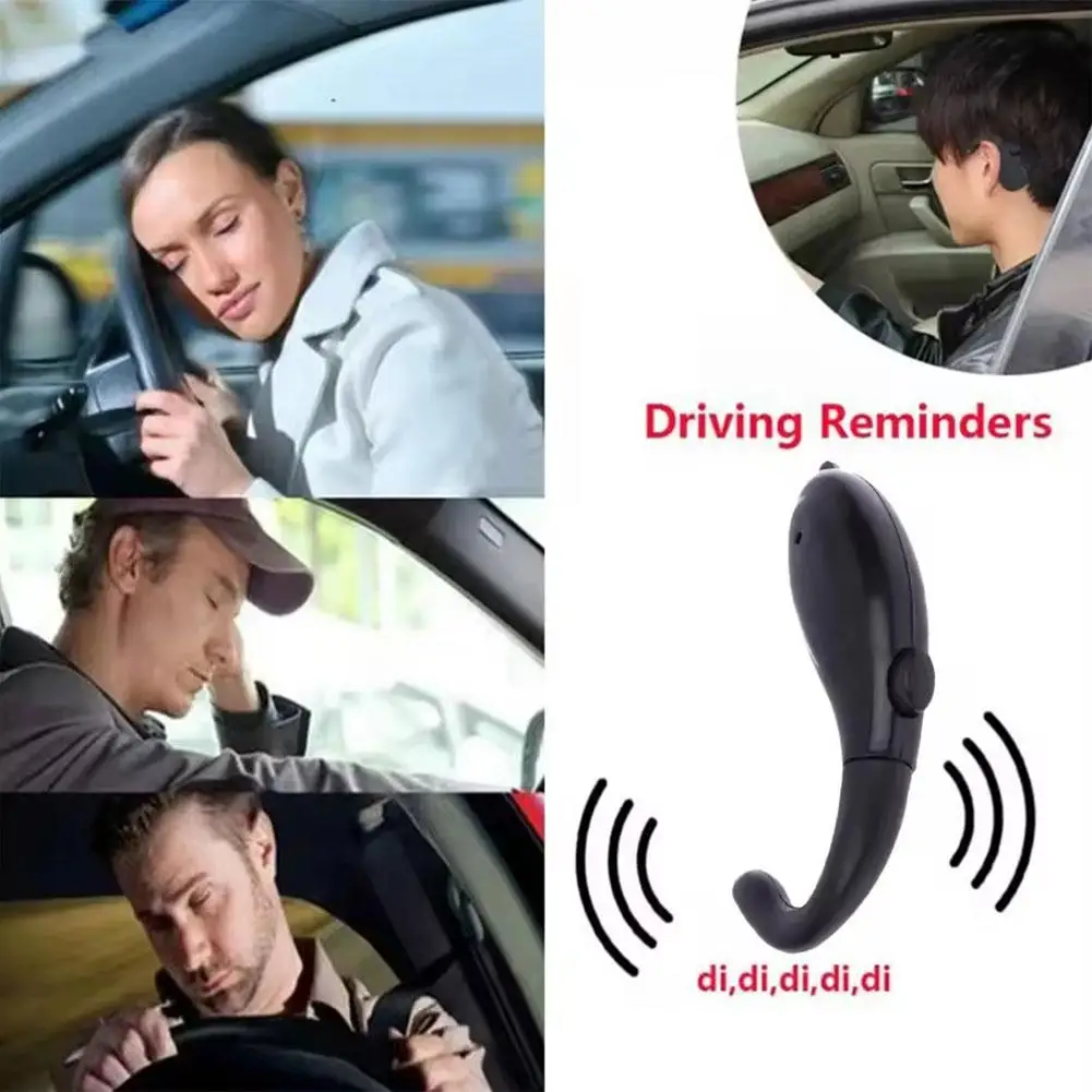 Vibrating Anti Sleep Alarm-Driving Reminder Assistant Prevent Electronic Accessories Drowsiness Device Supplies Car Drivi E4U8
