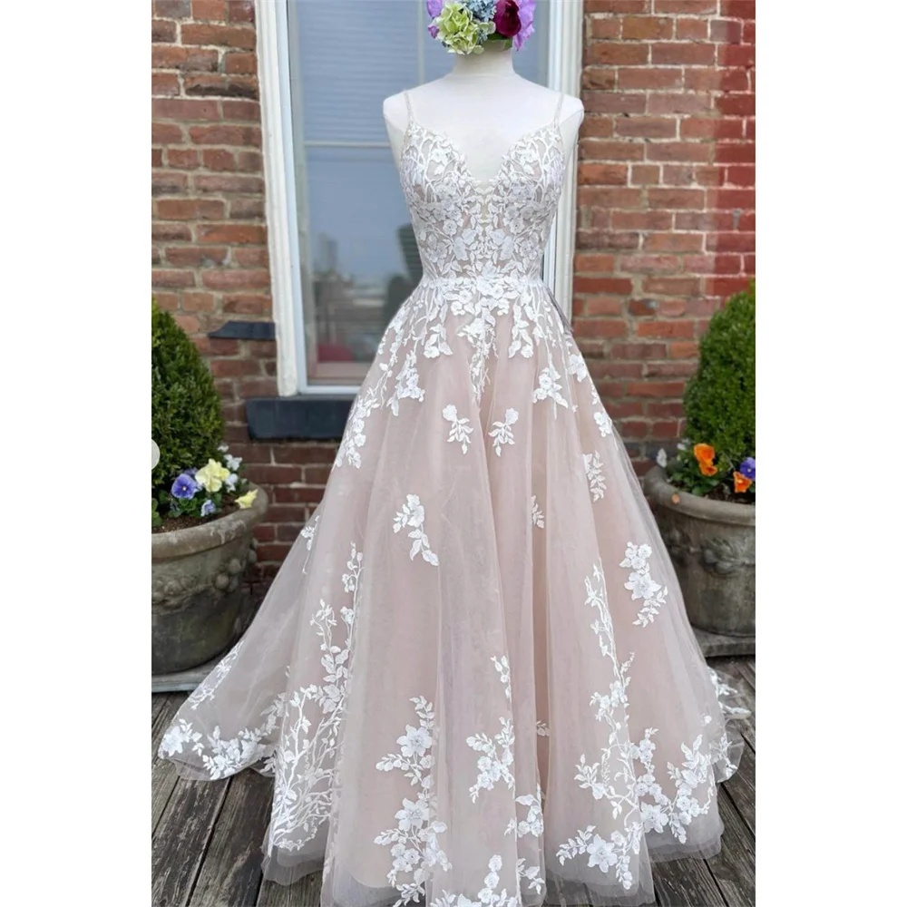 

Желтое кружевное платье с V-образным вырезом, элегантное сексуальное свадебное платье-трапеция с аппликацией, платье знаменитости для особых случаев