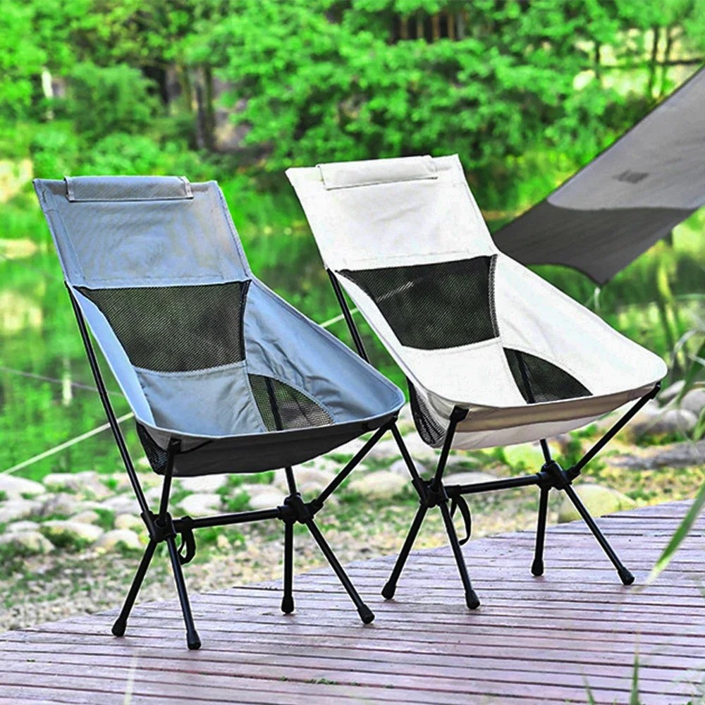 Outdoor Portable Folding Chair, Ultralight Seat Tools for Camping, Fishing, BBQ, Travel, Beach, Hiking, Picnic