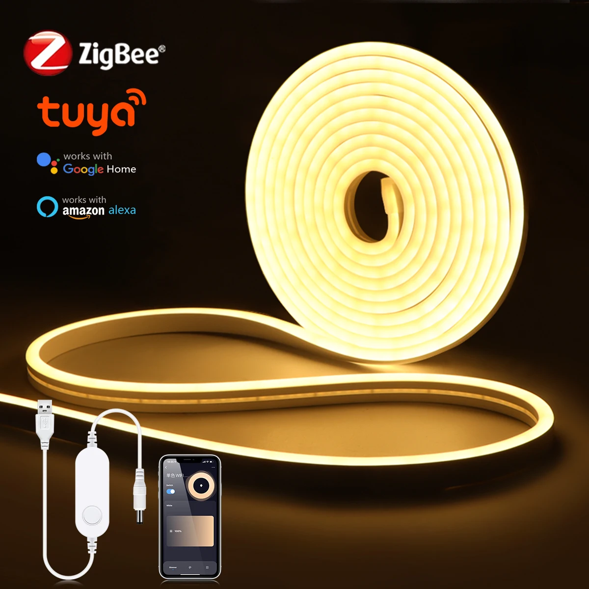 Usb Led Neon 5V USB LED Strips Neon Smart lamp for Bedroom Gamer Room Wall ...