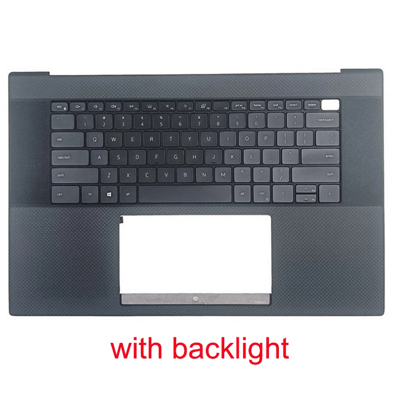 Laptop palm rest shell for XPS17 9700 9710 Precision17 5750 5760 upper cover keyboard frame case 0DW67K 0W20R5