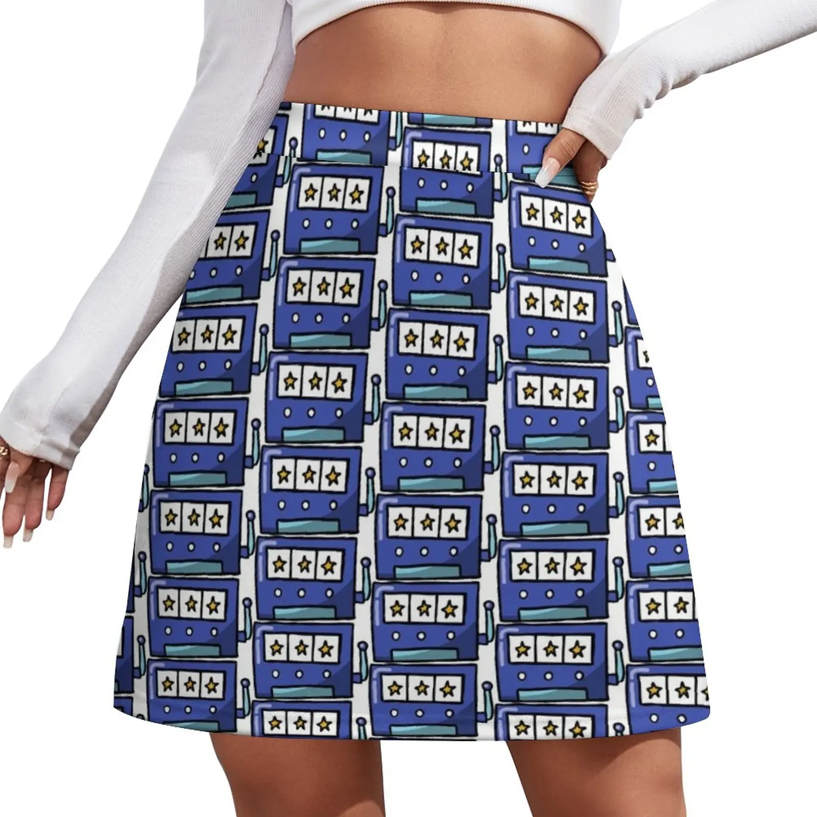 slot machine Mini Skirt korean style womens skirts korean ladies summer