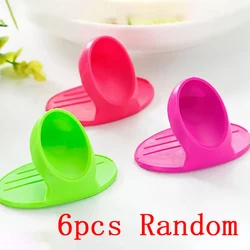 Premium Silicone Insulated Finger Covers and Heat-Resistant Mat Set (6pcs random)