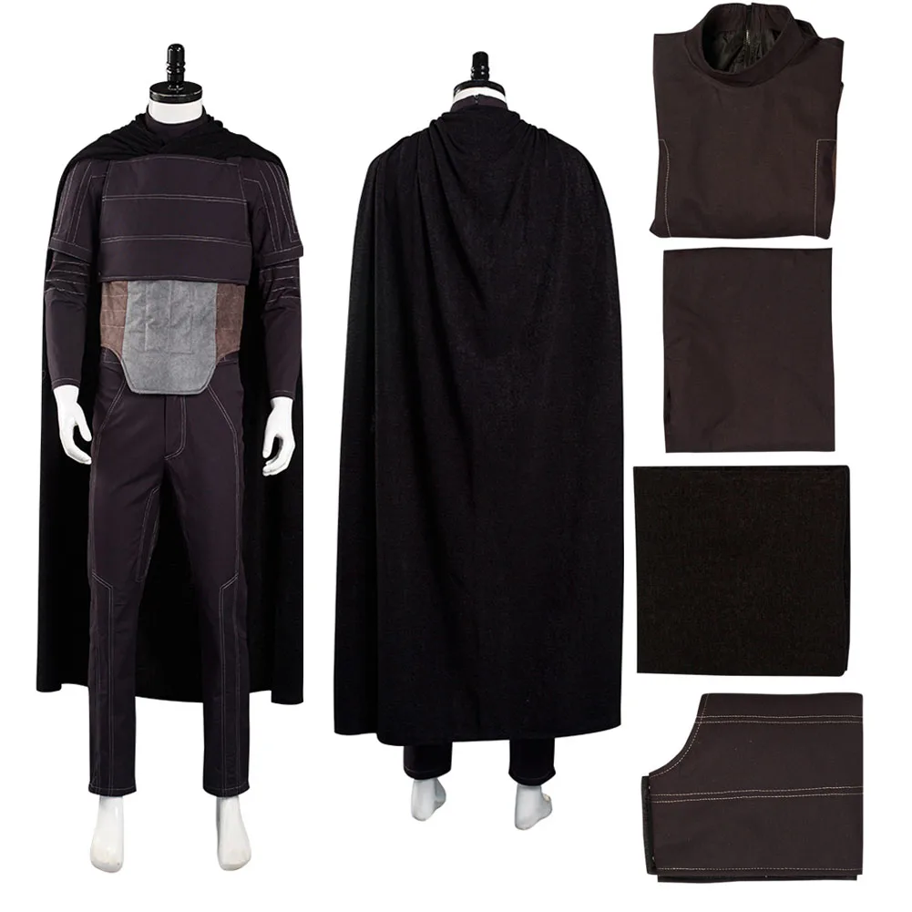 Mandalor Boba Fett Din Djarin Costume Cosplay Gilet Pantaloni Abiti Halloween Carnival Party Suit
