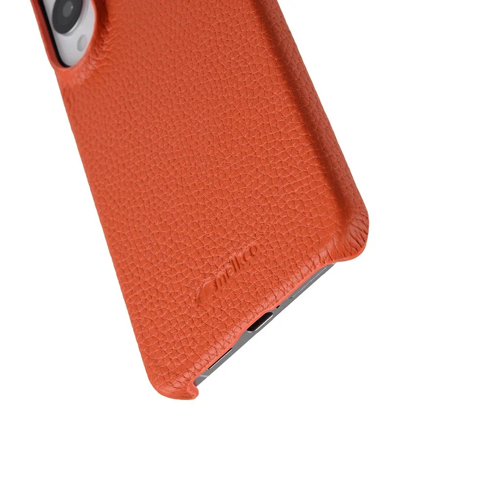 Luxury Handmade Genuine Leather Phone Case - Premium Cowhide Cover