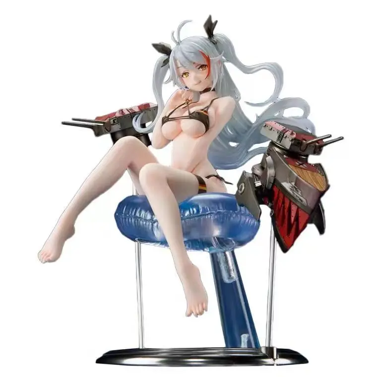 

25cm Anime Figure Azur Lane Action Figurals KMS Prinz Eugen Anime Figurine Statue Figures Cartoon Toy Collectible Model Toys