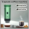 Wireless Portable Coffee Maker Espresso Coffee Maker For Car Home Camping Coffee Maker 3-in-1 Capsule Powder Travel Coffee Maker 1