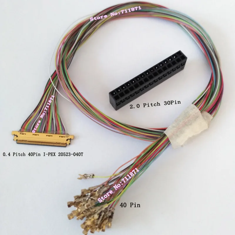 

0.4 Pitch 40Pin I-PEX 20523 040T Lcd Screen Cable Line 40 Pin 40P 20523 Custom Screen Line Cable 40P 20523-040T Screen Wire Cord