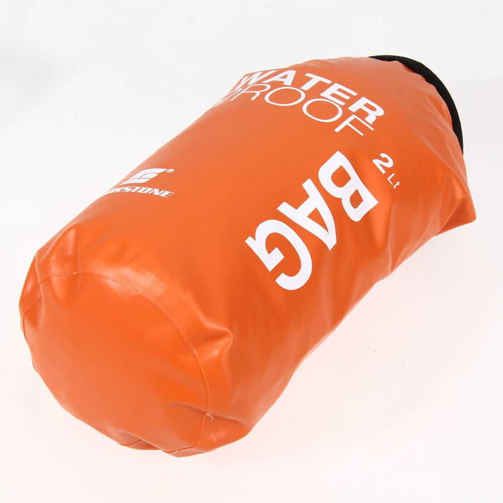 2L Dry Bag Foldable PVC Waterproof Dry Bags Sack Swimming Kayaking Rafting Fishing Boating Bucket Bag River Trekking Bags