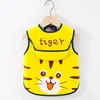 2PCS/1PCS Eating Feeding Smock Baby Toddler Apron Bibs Waterproof Adjustable Size Girls Boys Newborn Stuff 1-4 Years 5