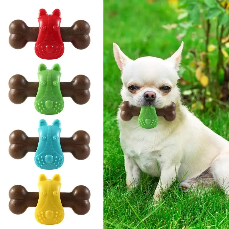 

Pet Dog Chew Toys Puppy Enrichment Toys For Healthy Gums And Teeth Durable Teething Bone Dog Toys For Boredom Pet Accessories