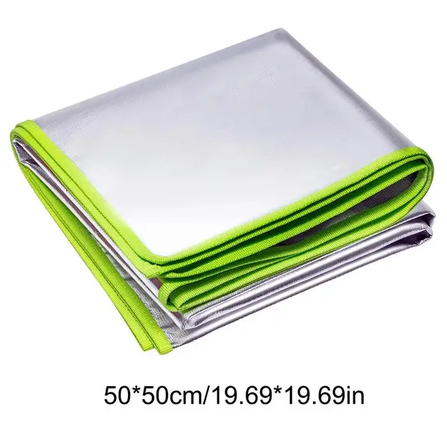 Új Tűzálló Grill Szőnyeg Tűz Pit Kültéri Teraszos Fa Égő Gáztűzhelyi Pad Fedélzet Fű Bbq Terasz Pázsit - Image 6