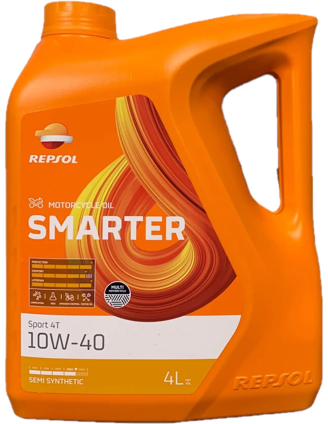 Olio Motore Repsol Moto Smart Sport 4T 10 W40 4 Litri Repsol