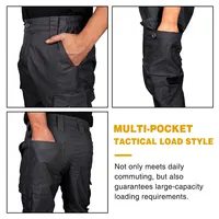 IDOGEAR EDW Men's Flex Tactical Cargo Pants Lightweight Water Resistant Ripstop Stretch Casual Trousers Basic Pants 3214 3